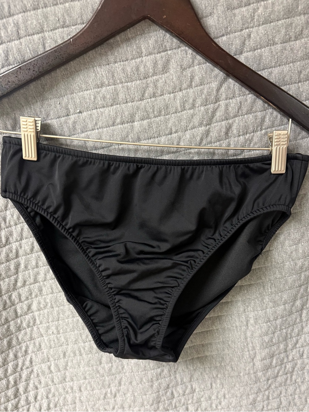 Venus Black Moderate Bikini Bottoms